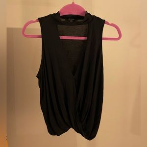 Ella Moss Mock Neck V Neck Going out top